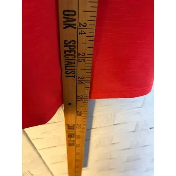 Westport women’s peasant top embroidered orange Bohemian hippie Aztec ￼ - Picture 7 of 9